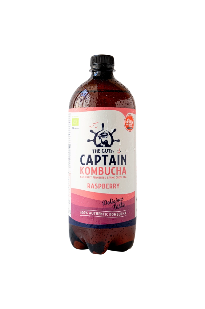GUTsy Captain Kombucha Framboesa 1L